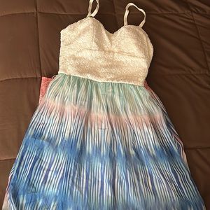 Lily Rose Maxi Dress with slit